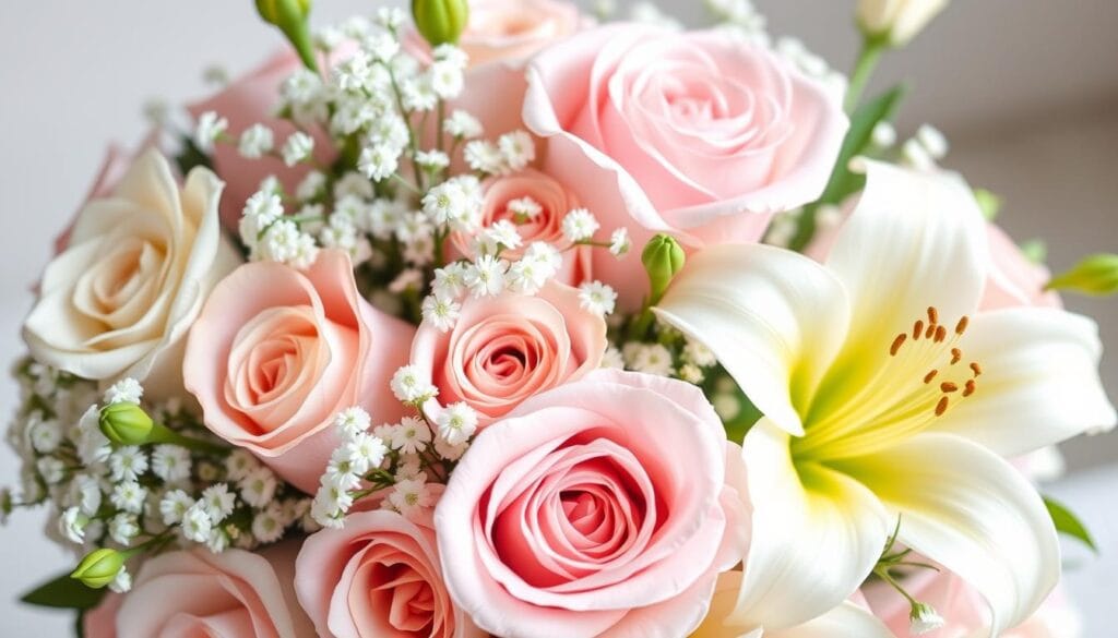 Bukiety kwiatowe na komunię